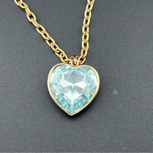 3/$20 beautiful bling heart necklace